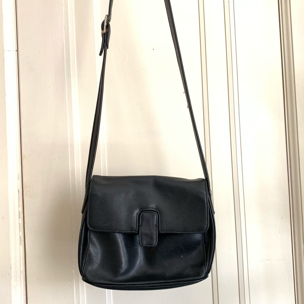 Tignanello Genuine Leather Crossbody Bag